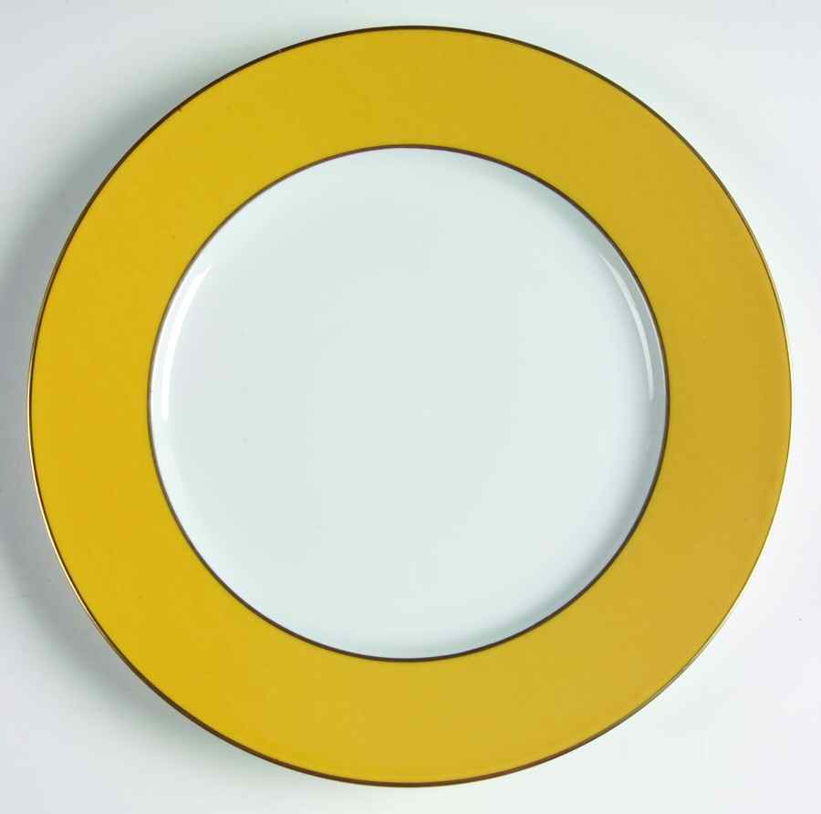 Horizon Yellow (Golden) (Jaune D'Or) Service Plate (Charger) by Raynaud-1