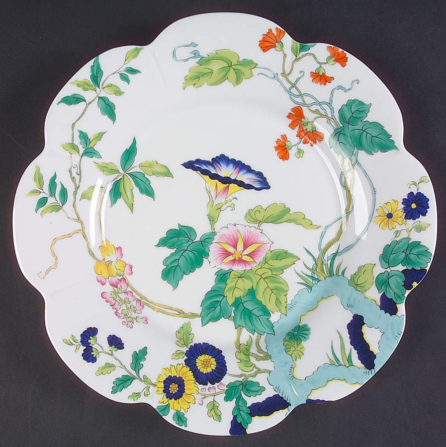 Paradis Bleu Salad Plate by Royal Limoges-1
