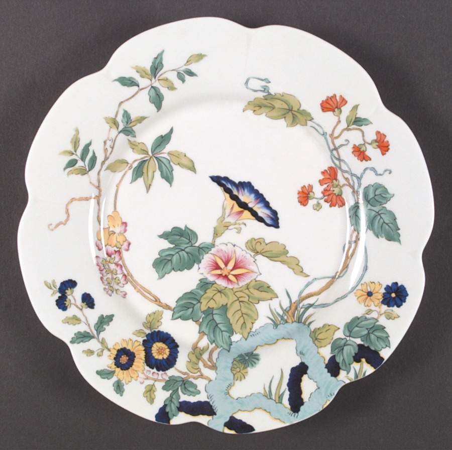 Paradis Bleu Dinner Plate by Royal Limoges-1