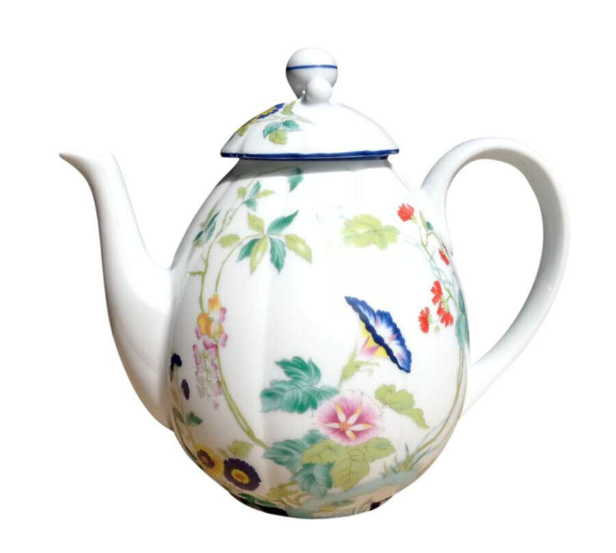 Paradis Bleu Coffee Pot & Lid by Royal Limoges-1