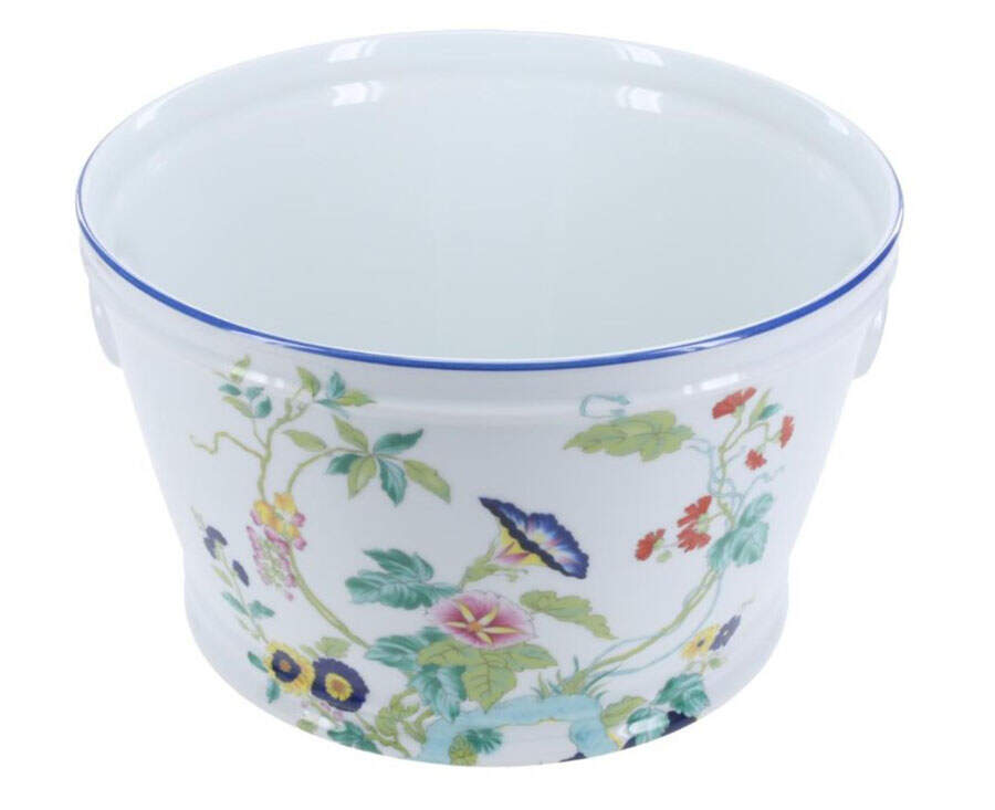 Paradis Bleu Large Cachepot by Royal Limoges-1