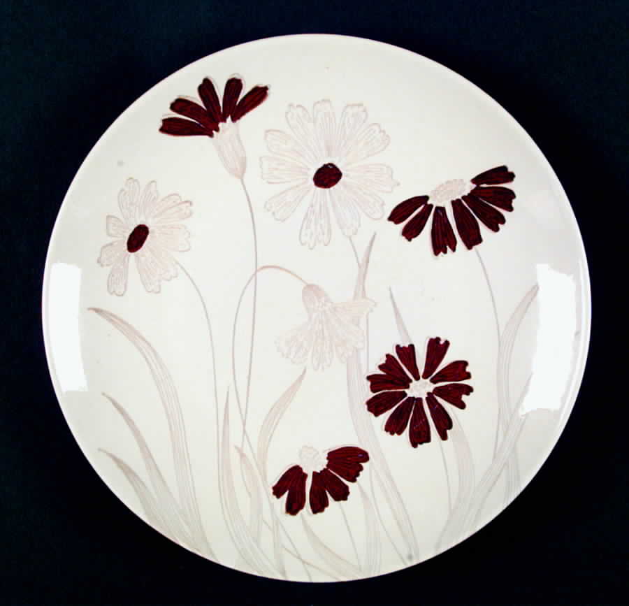 Can Can Dinner Plate by Royal (USA)-1