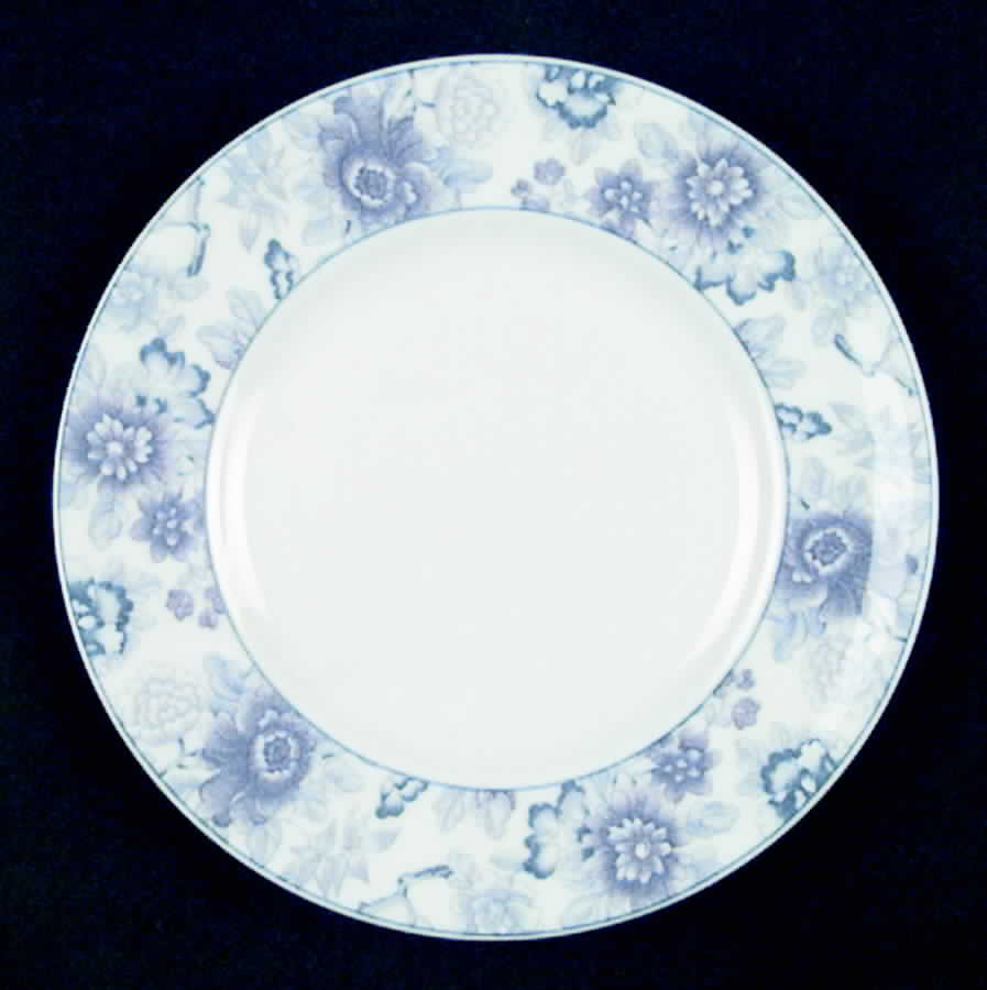 Oriental Blue Bread & Butter Plate by Royal Worcester-1