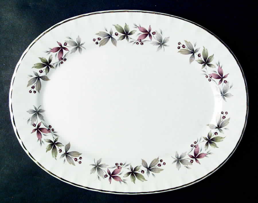 Ellesmere 10" Oval Serving Platter by Ridgway (Ridgways)-1