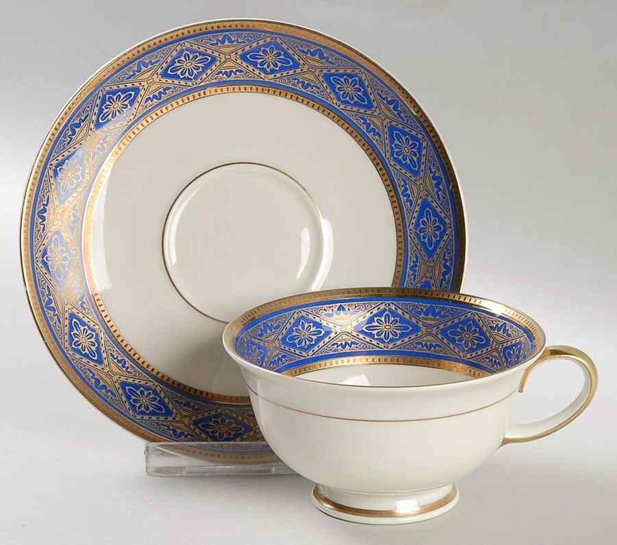 1975 Footed Cup & Saucer Set by Rosenthal - Continental-1