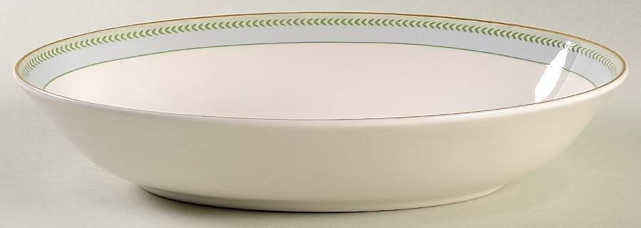 Etienne (Gold Trim) 9" Oval Vegetable Bowl by Royal Doulton-1