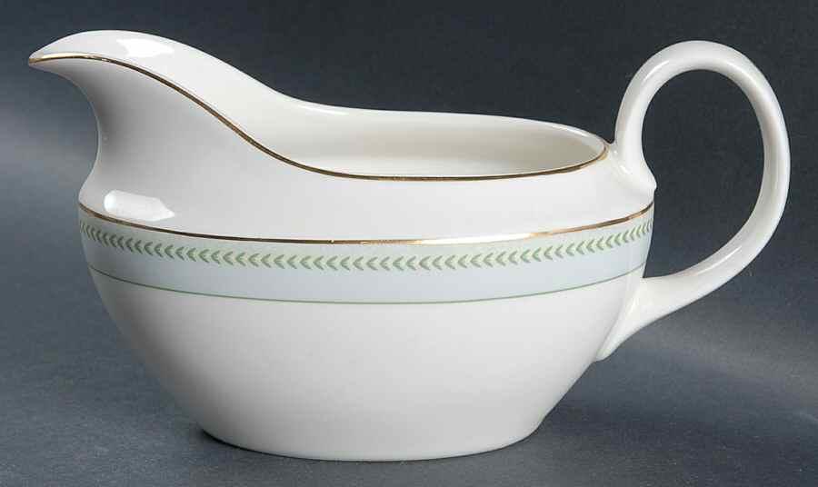 Etienne (Gold Trim) Gravy Boat by Royal Doulton-1