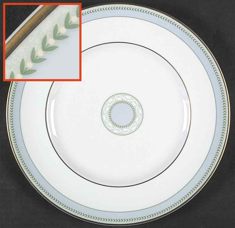 Etienne (Gold Trim) Dinner Plate by Royal Doulton-1