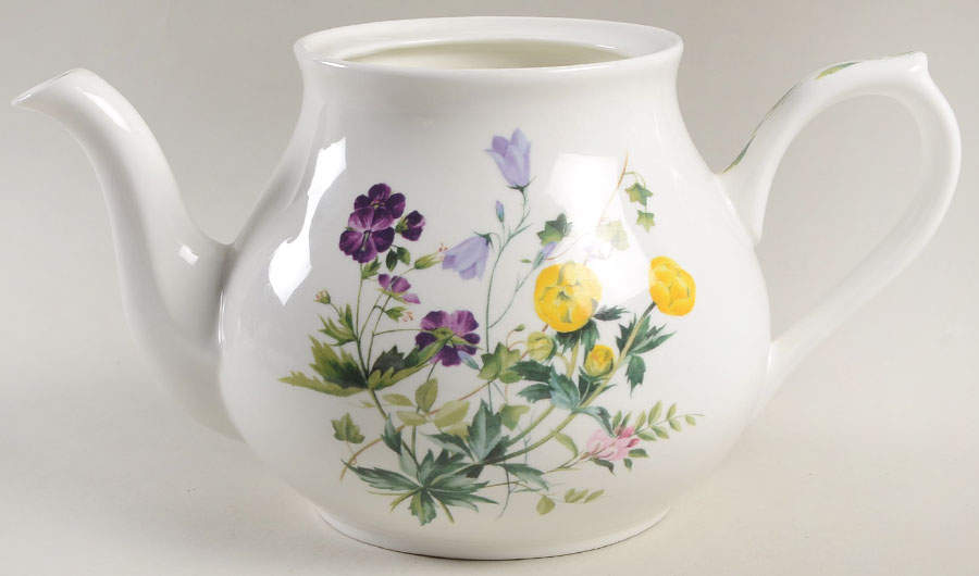The Garden Teapot No Lid by Rosina-Queens-1