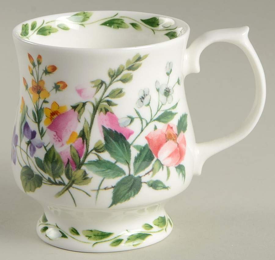 The Garden Footed Mug by Rosina-Queens-1
