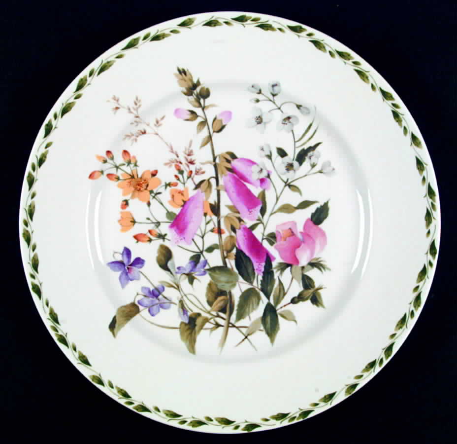 The Garden Dinner Plate by Rosina-Queens-1