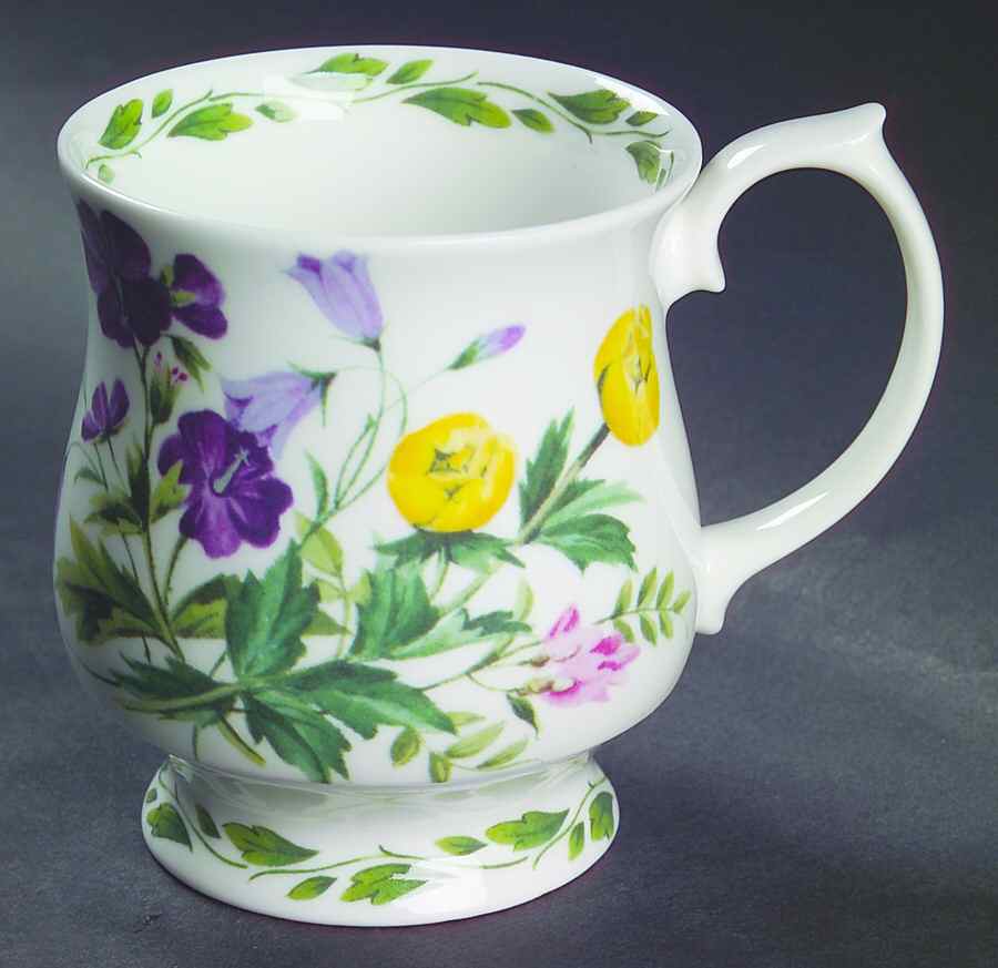 The Garden Footed Mug by Rosina-Queens-1