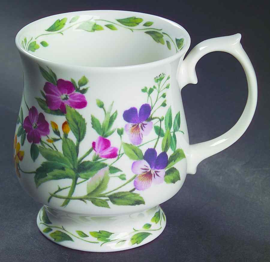 The Garden Footed Mug by Rosina-Queens-1