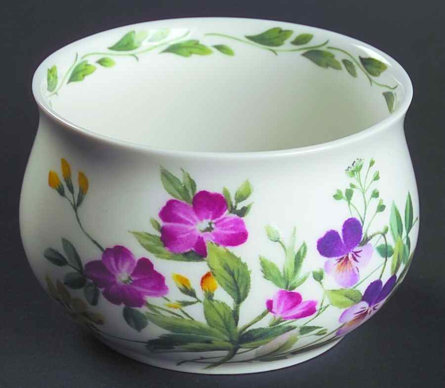 The Garden Open Sugar Bowl by Rosina-Queens-1
