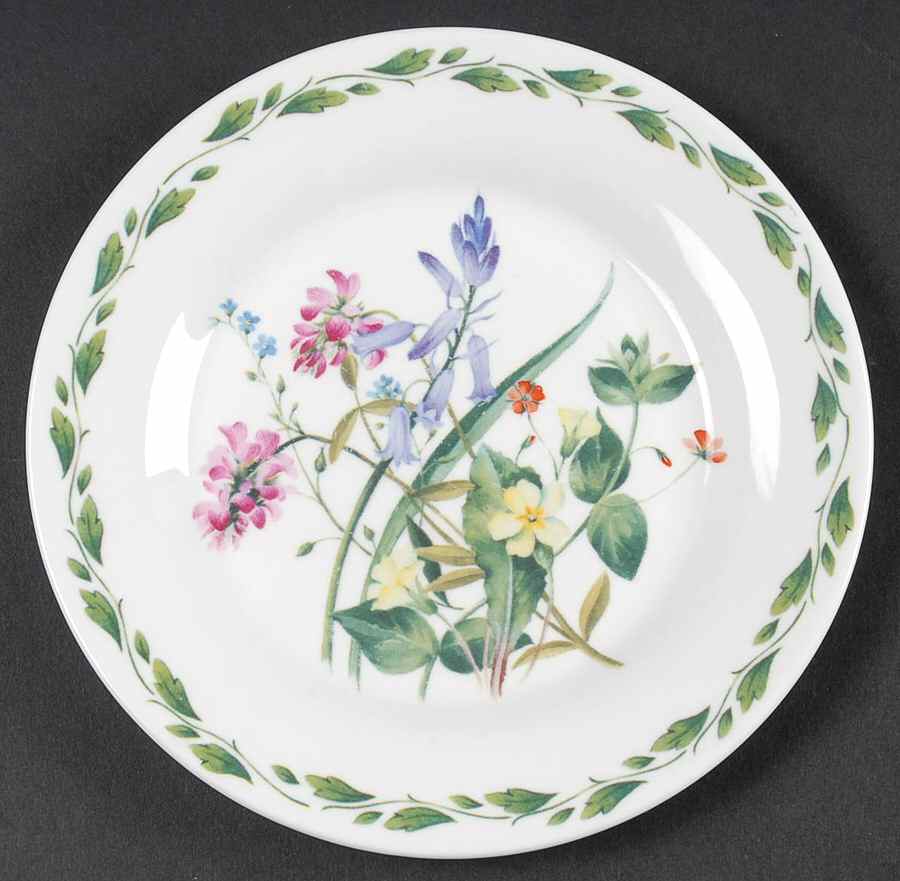 The Garden Bread & Butter Plate by Rosina-Queens-1