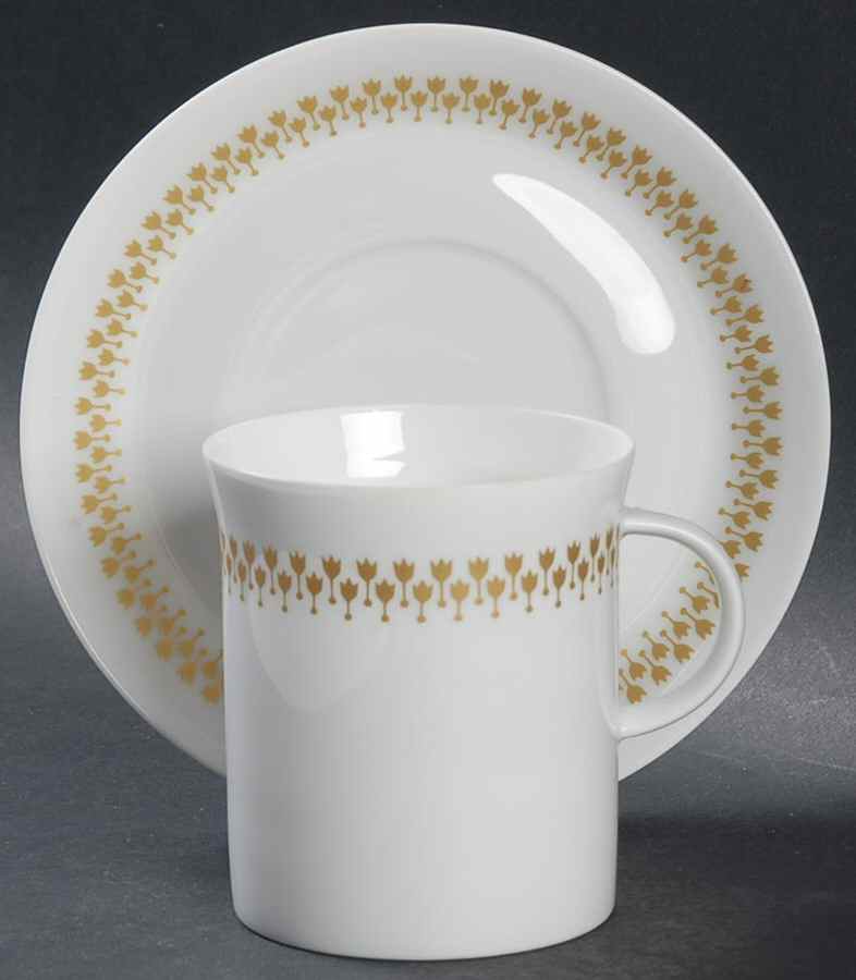 Empresse Flat Cup & Saucer Set by Rosenthal - Continental-1