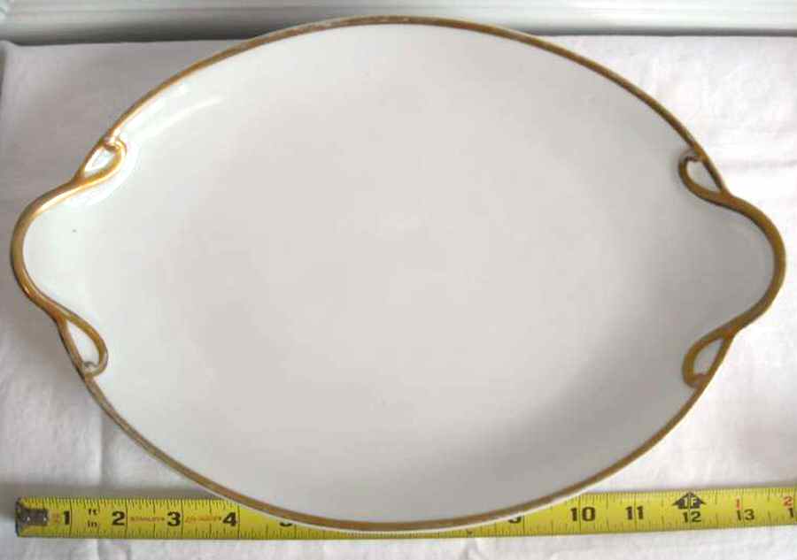 RHS5 13" Oval Serving Platter by Reinhold Schlegelmilch-1