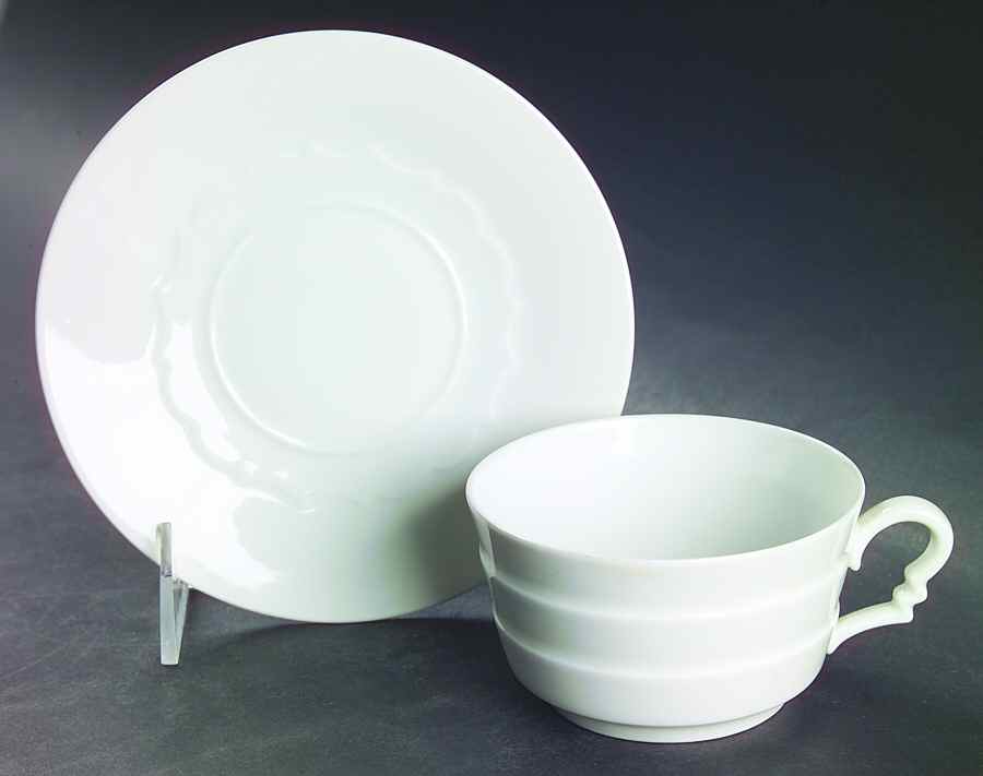 Madeleine Flat Cup & Saucer Set by Rosenthal - Continental-1