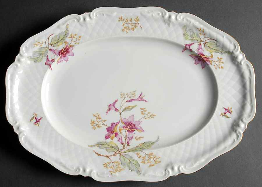 01157 15" Oval Serving Platter by Royal Heidelberg-1