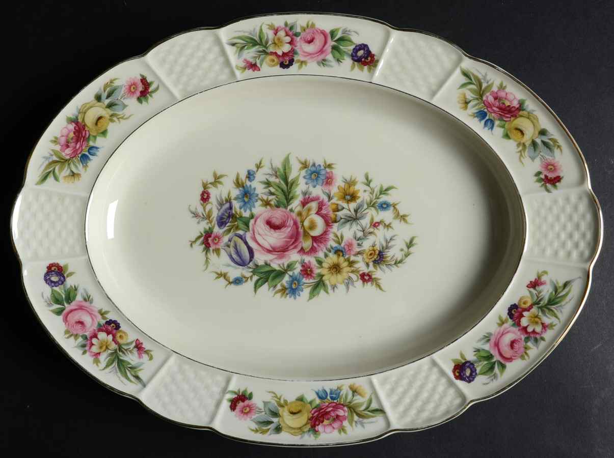 2691 12" Oval Serving Platter by Rosenthal - Continental-1
