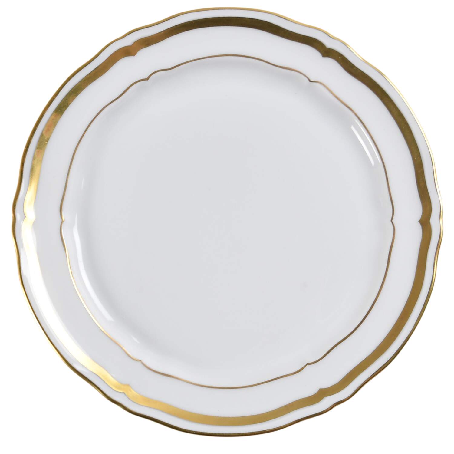Marie Antoinette Gold on White Salad Plate by Raynaud-1
