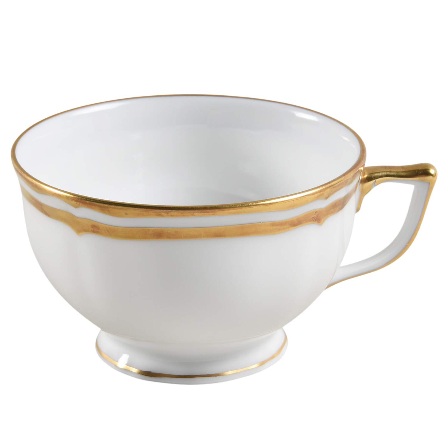Marie Antoinette Gold on White Footed Cup by Raynaud-1