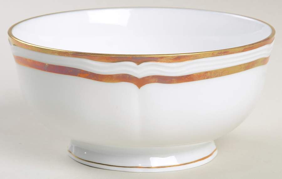 Marie Antoinette Gold on White 4" All Purpose Bowl by Raynaud-1