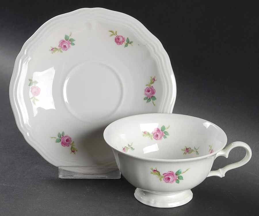 R849 Footed Cup & Saucer Set by Rosenthal - Continental-1