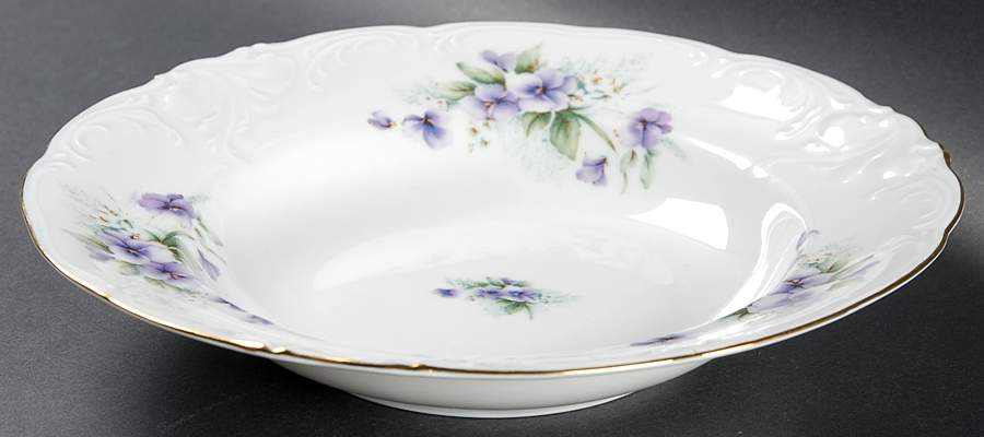RKT14 Rim Soup Bowl by Royal Kent (Poland)-1