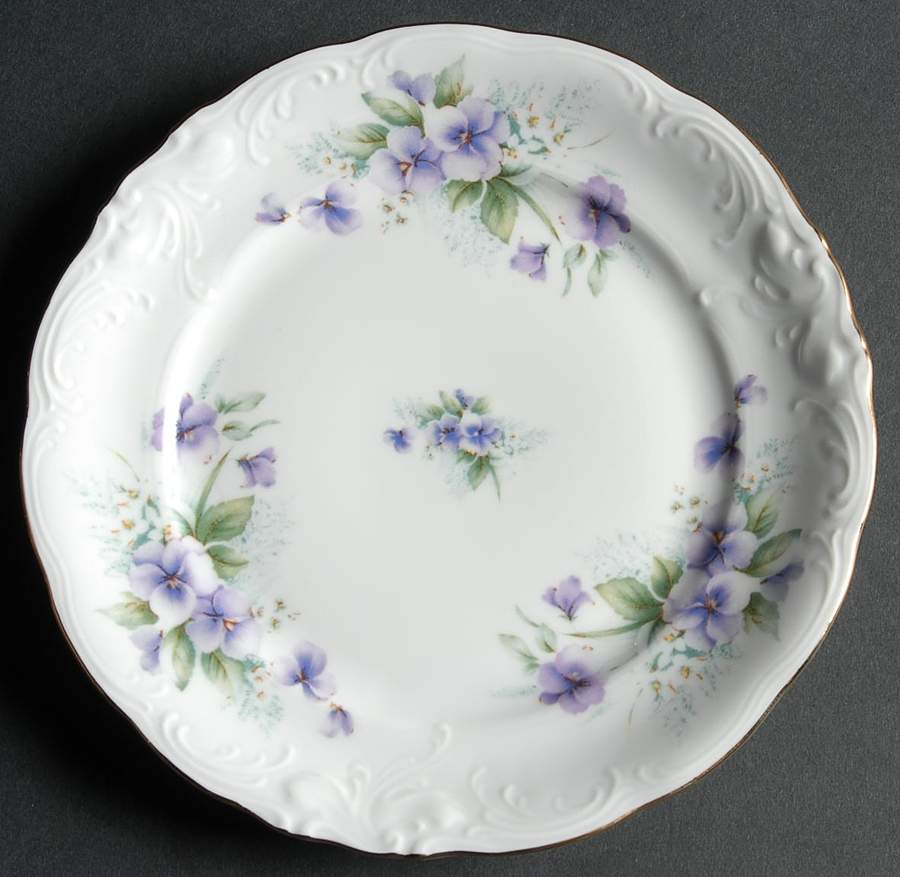 RKT14 Bread & Butter Plate by Royal Kent (Poland)-1
