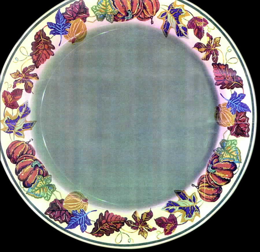 Harvest Festival Dinner Plate by Royal Dinnerware (Japan)-1