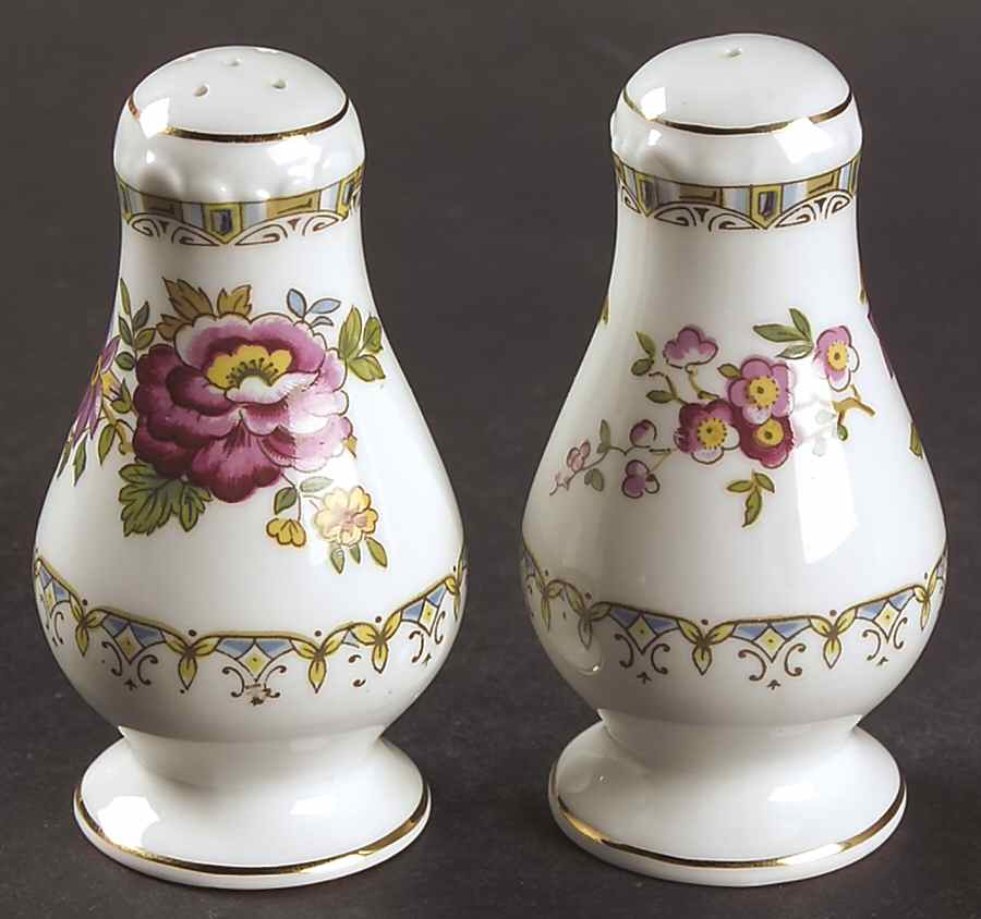 Malvern (Scalloped) Salt & Pepper Set by Royal Grafton-1