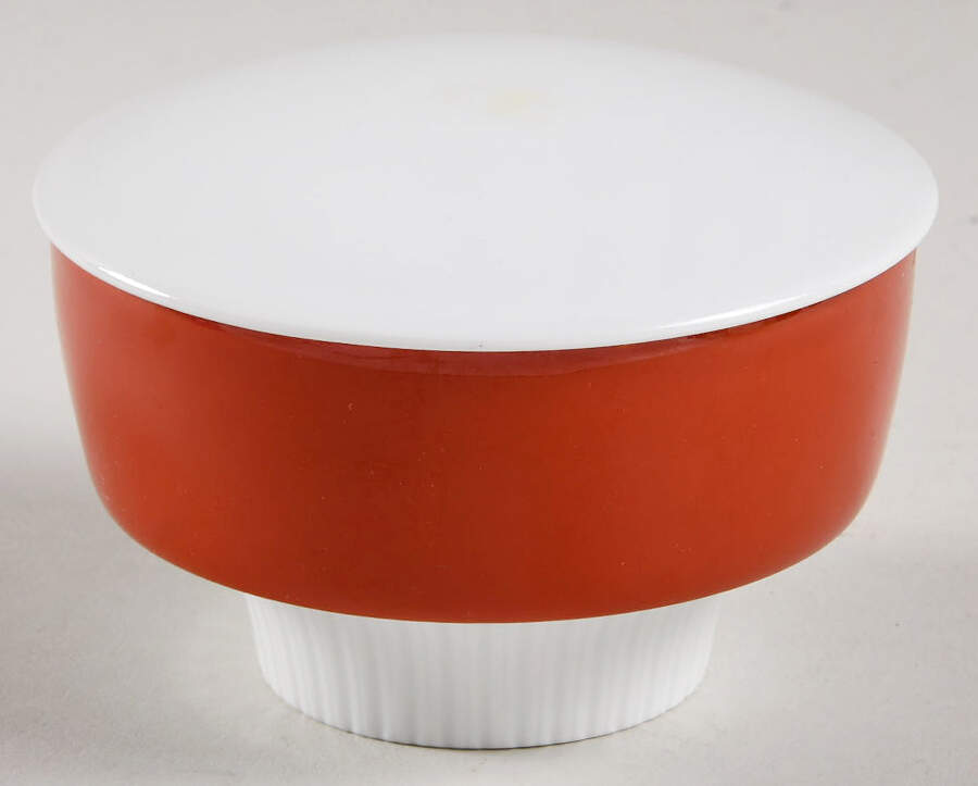Coral Mini Sugar Bowl & Lid by Rosenthal - Continental-1