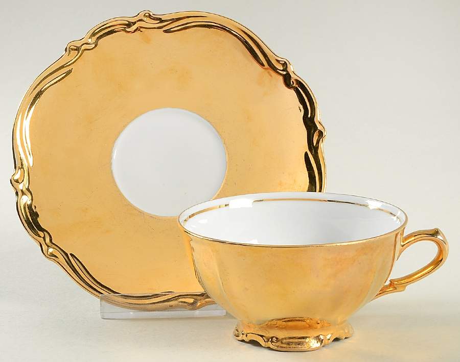 RUW2 Footed Cup & Saucer Set by Rudolf Wachter-1