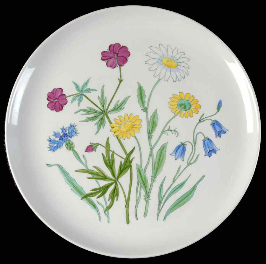 Flora Cake Plate by Rorstrand-1