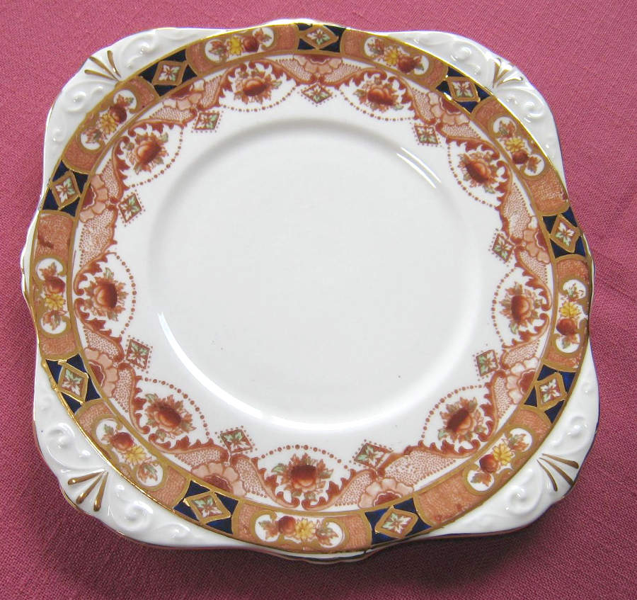 Carina Square Handled Cake Plate by Royal Tara-1