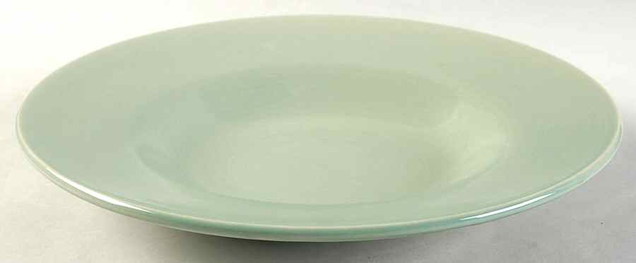 Garcia Moss (Glossy) Large Rim Soup Bowl by Retroneu-1