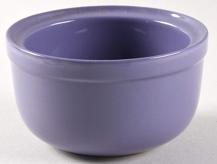 Garcia Lilac (Glossy) Sugar Bowl No Lid by Retroneu-1