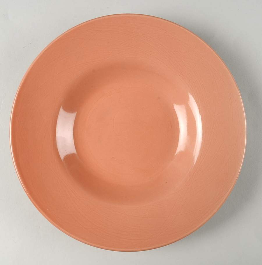 Garcia Persimmon (Glossy) Salad Plate by Retroneu-1