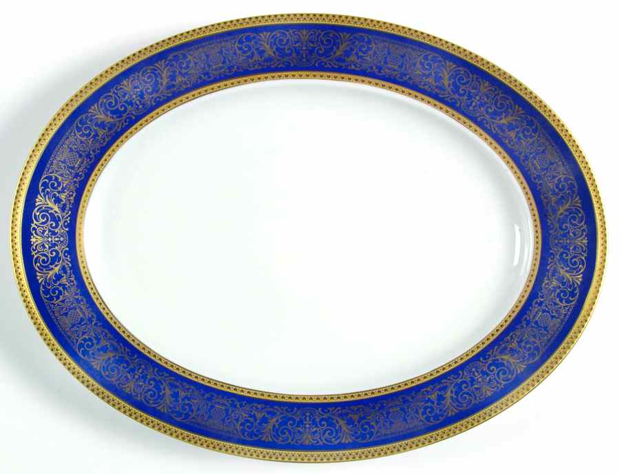Dynasty (Introduced in 2000) 15" Oval Serving Platter by Rosenthal - Continental-1