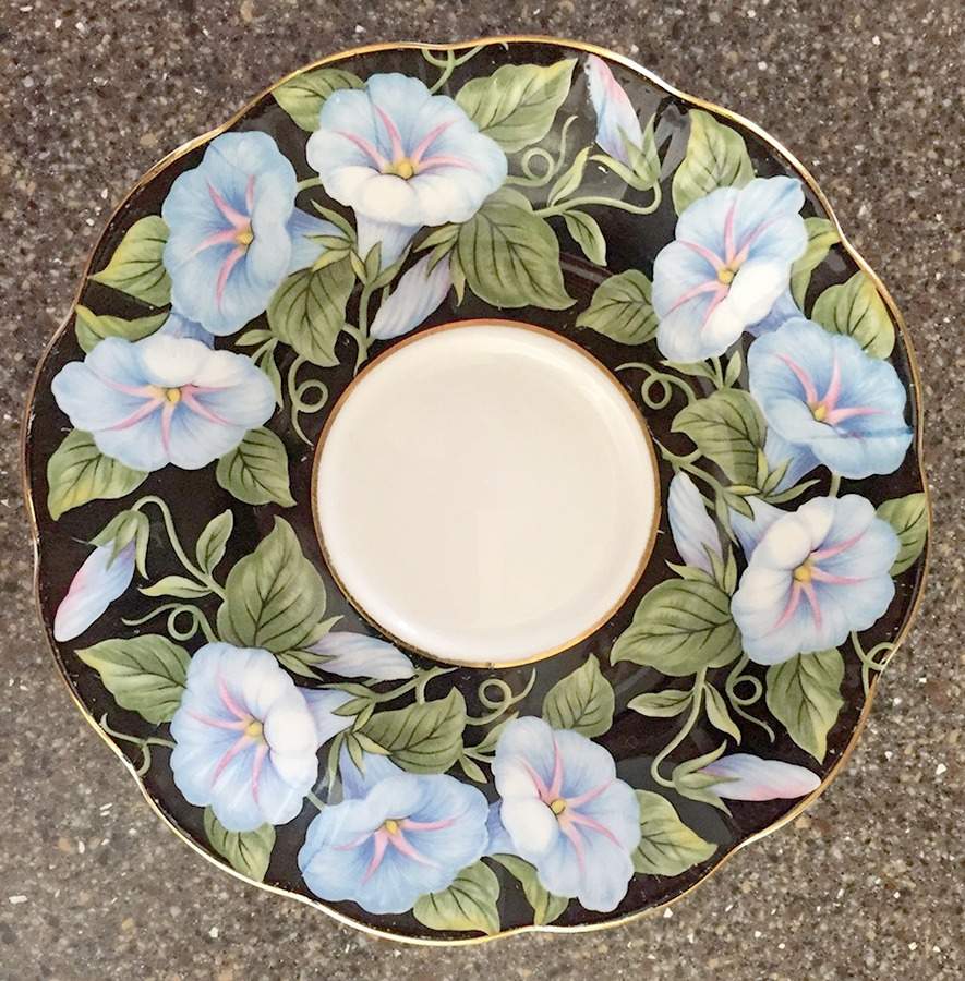 Flora Series Saucer for Footed Cup by Royal Albert-1