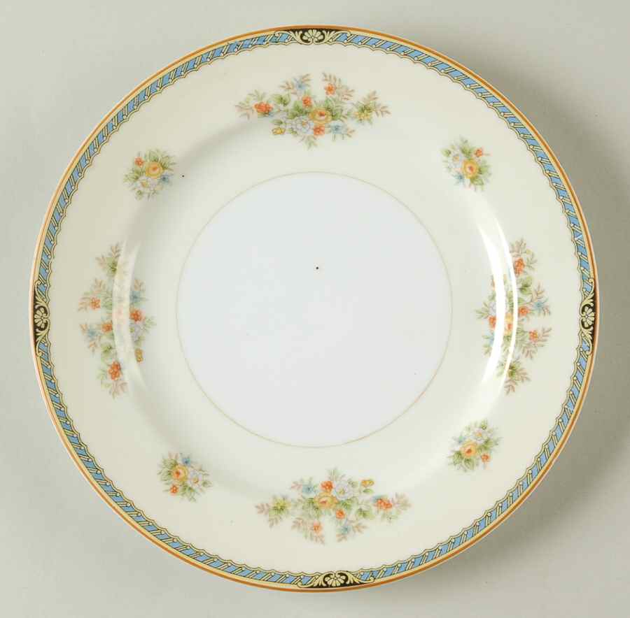 RO66 Salad Plate by Rose (Japan)-1