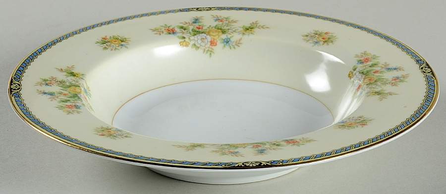 RO66 Rim Soup Bowl by Rose (Japan)-1