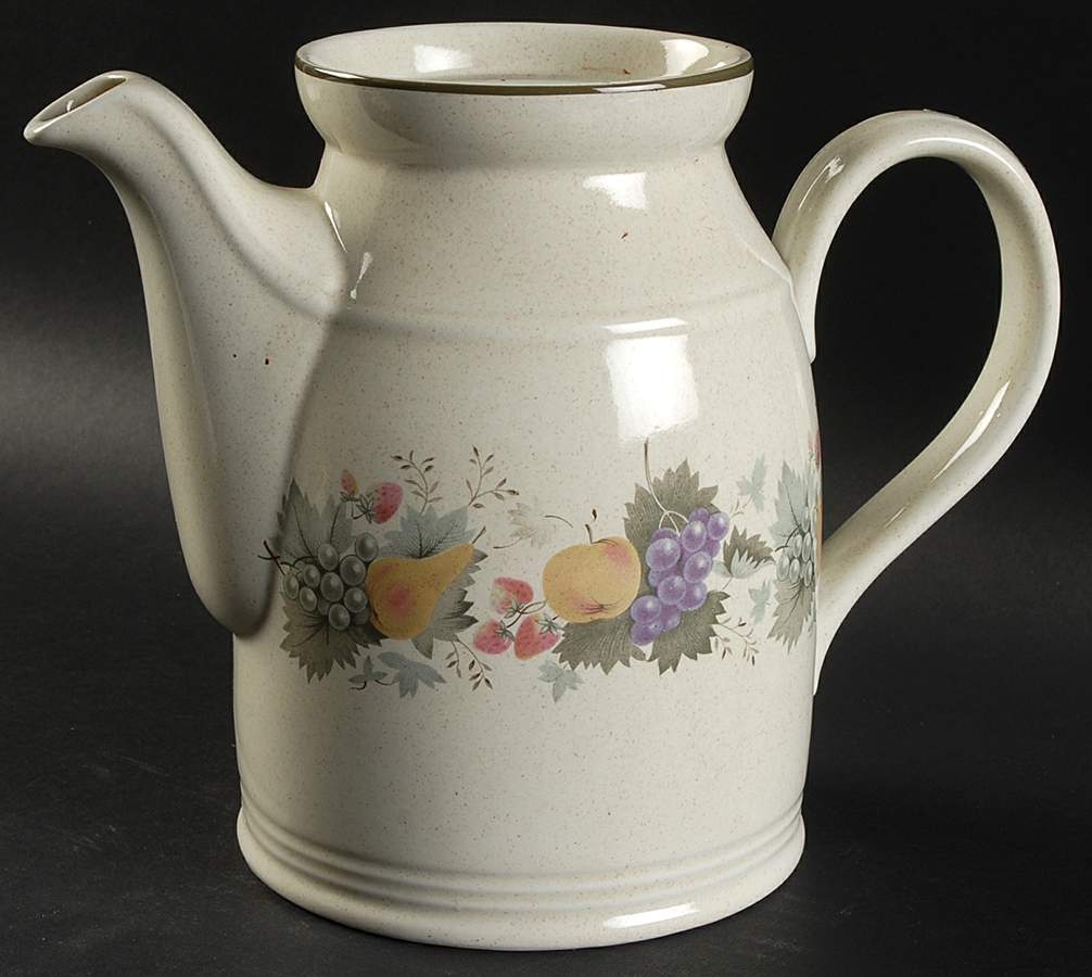 Harvest Garland Coffee Pot No Lid by Royal Doulton-1