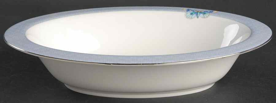Kimono 10" Oval Vegetable Bowl by Royal Worcester-1