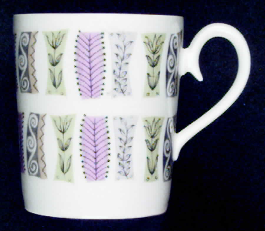 Cleopatra (Smooth) Flat Demitasse Cup & Saucer Set by Royal Albert-1