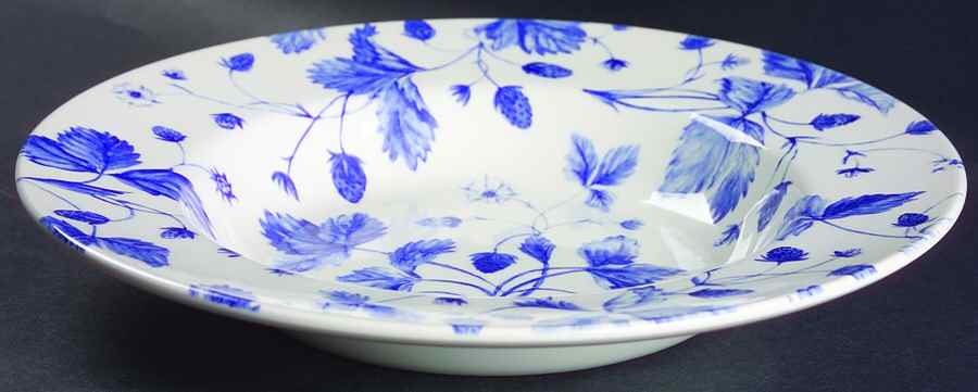 Blue Alpine Large Rim Soup Bowl by Royal Stafford-1