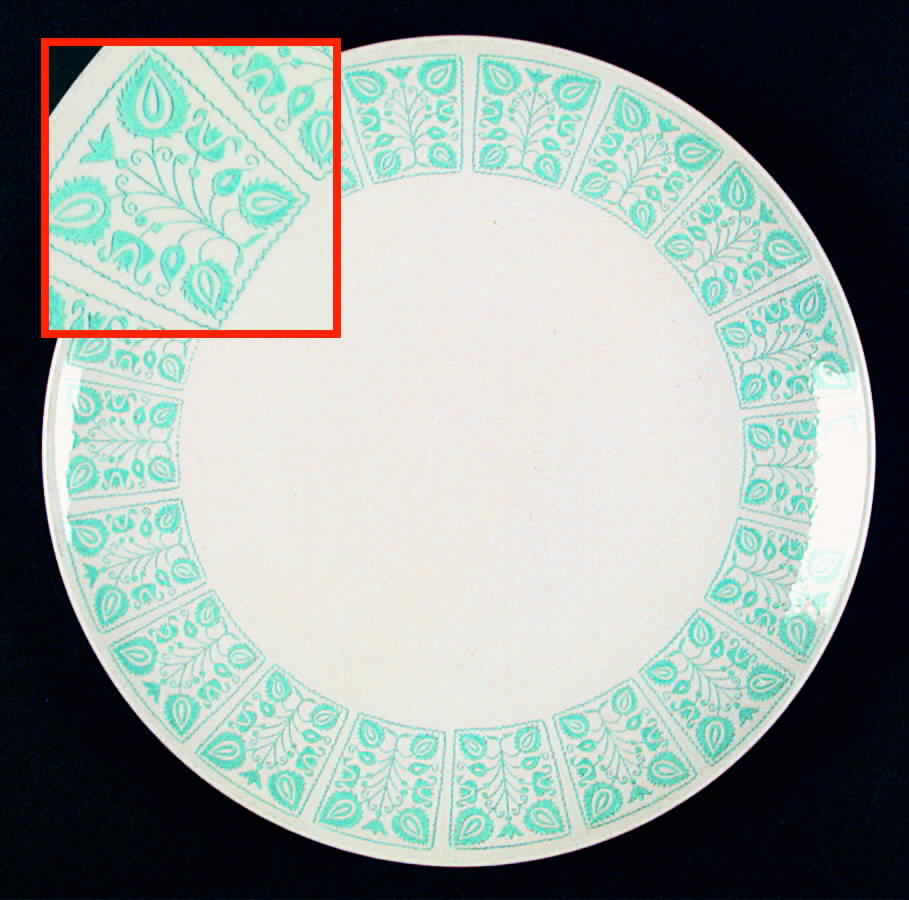 Chantilly Blue Luncheon Plate by Royal (USA)-1