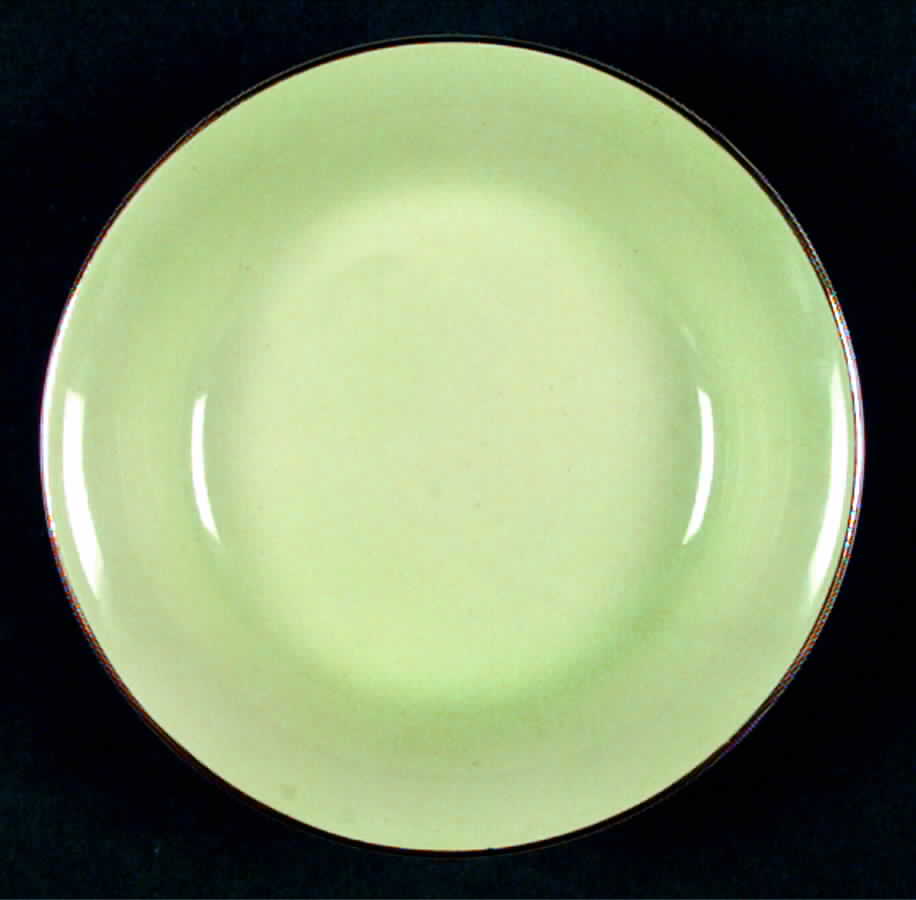 Pastel Ware Green (Not Molded) Fruit/Dessert (Sauce) Bowl by Royal Winton-1
