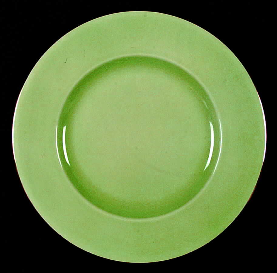 Pastel Ware Green (Not Molded) Dinner Plate by Royal Winton-1